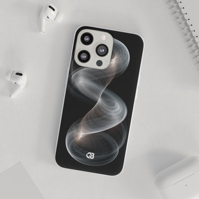 Luminous Vortex · Lite Phone Case for iPhone ·  Black