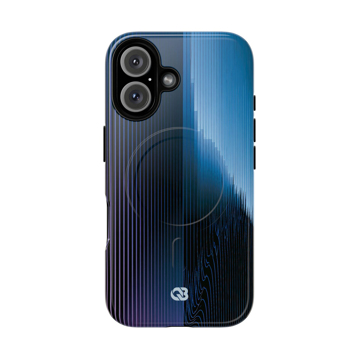 Orbital Horizon · Tough 2.0 Magnetic Phone Case for iPhone · Blue