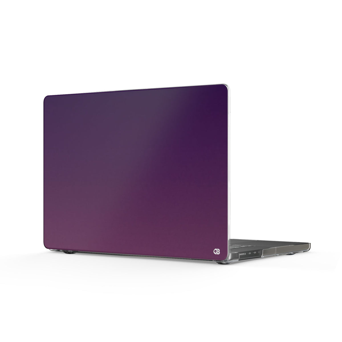 Velvet Dusk · Clear Hard Case for MacBook · Purple