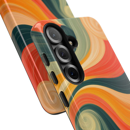 Wirbelnde Glut Samsung S25 Case - Tough