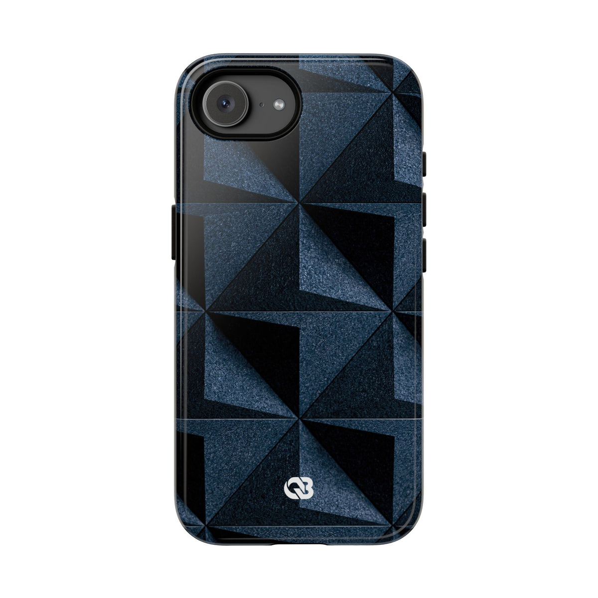 Faceted Slate · Tough Phone Case for iPhone · Blue