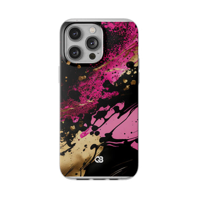 Magenta Liquid Gold · Soft Capa para iPhone