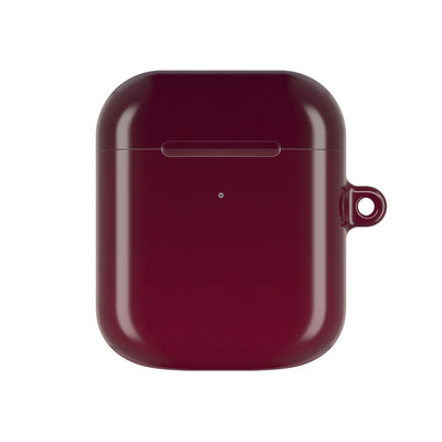 Bordeaux Spectrum · Hard Case for AirPods & AirPods Pro · Red