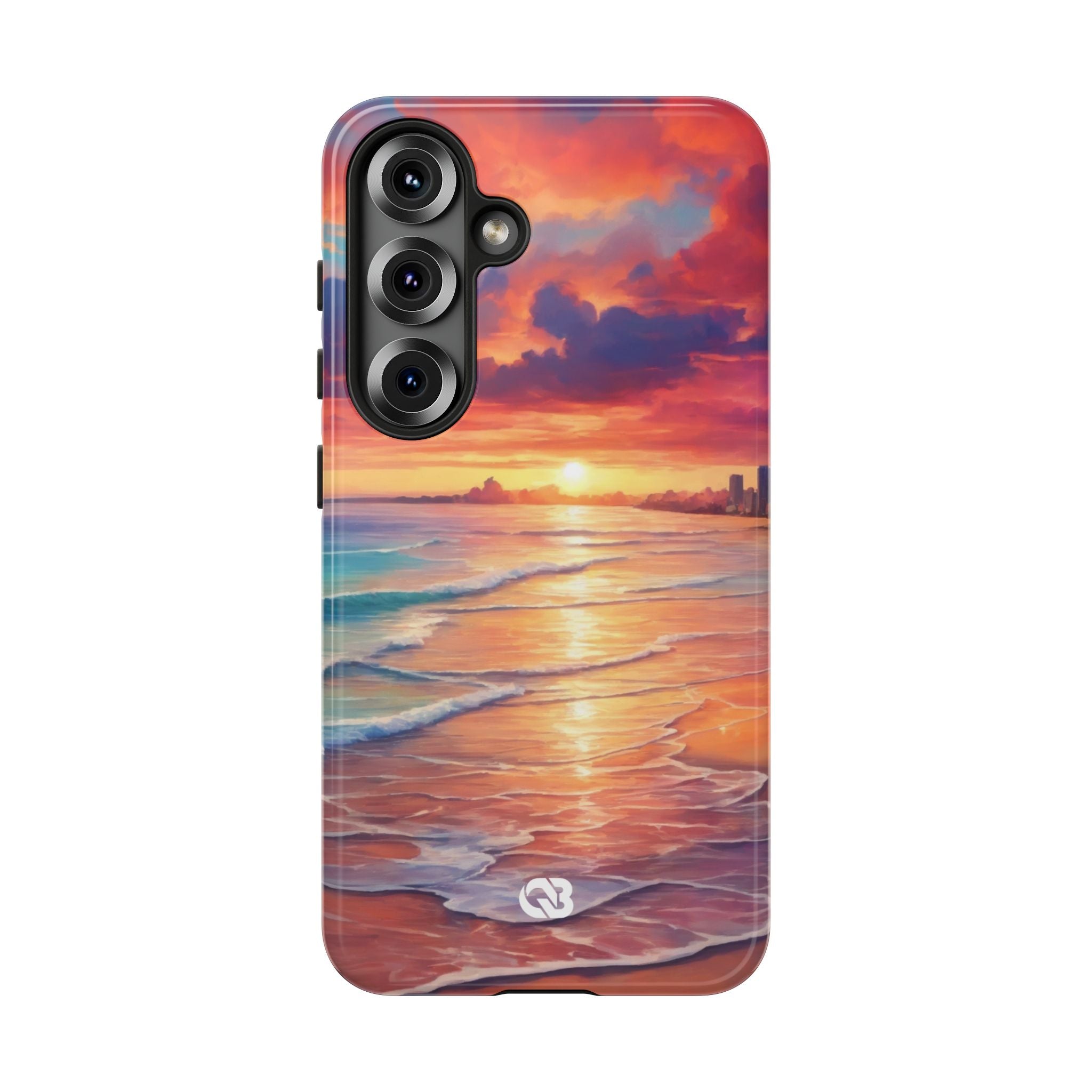 Crimson Shore Horizon · Tough Phone Case for Samsung