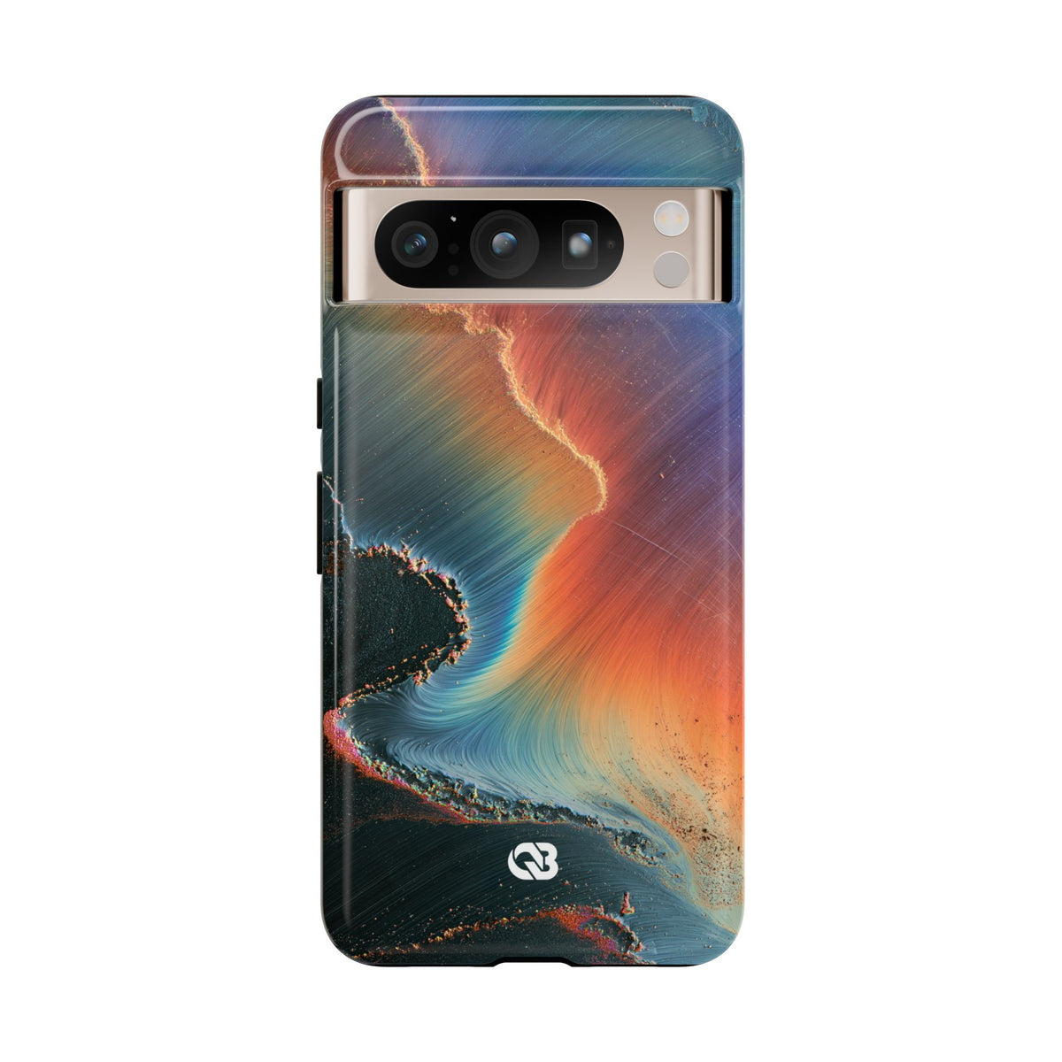 Prismatic Aura Shift · Tough Phone Case for Pixel ·  Blue
