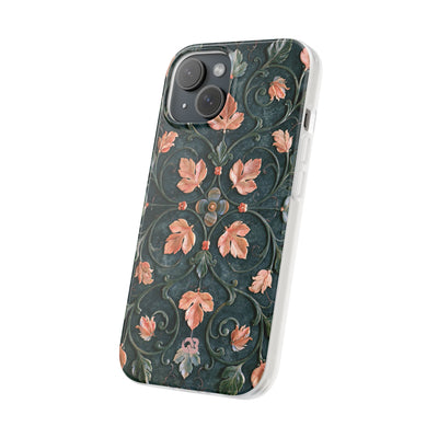 Florentine Rose Arabesque · Lite Phone Case for iPhone ·  Green