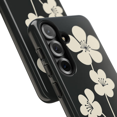 Nordic Blossom · Tough Phone Case for Samsung · Black