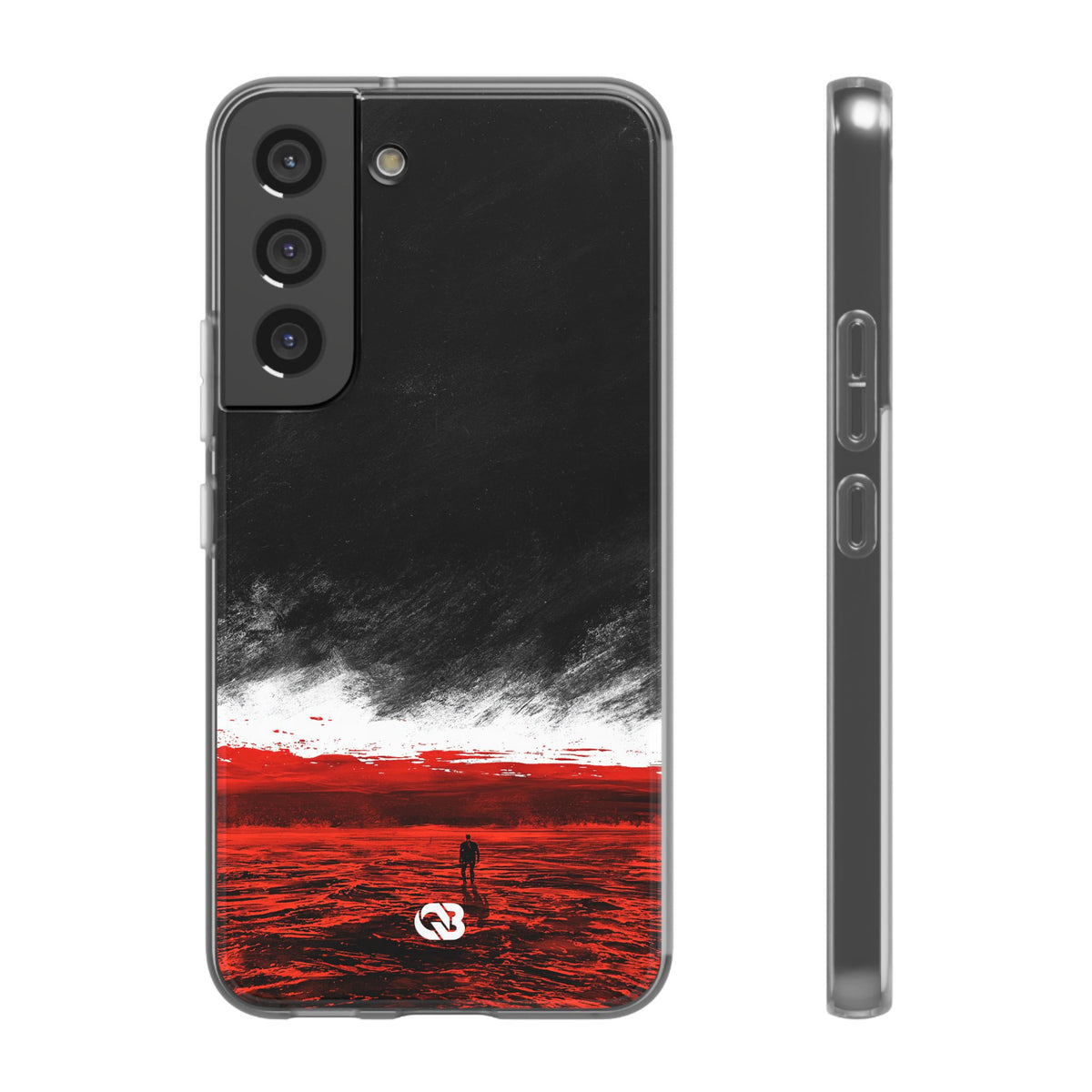 Crimson Void · Lite Phone Case for Samsung · Black