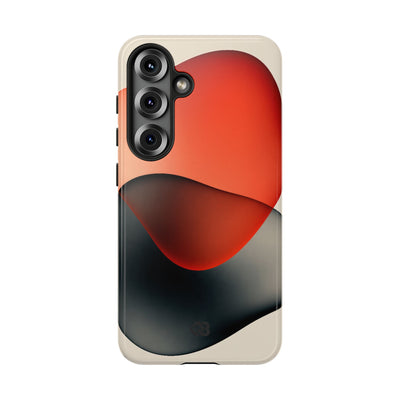 Translucent Crimson Form · Tough Phone Case for Samsung · Red
