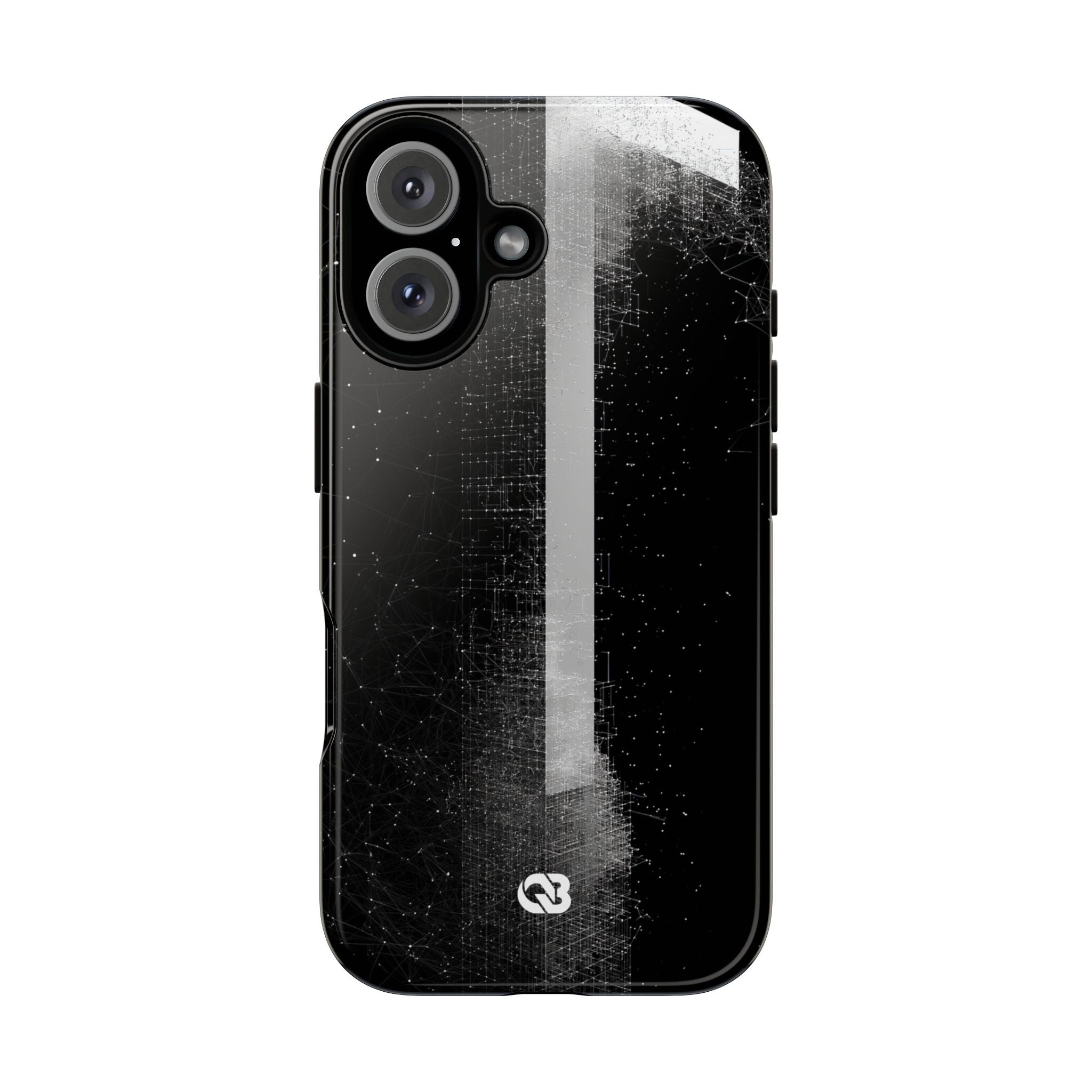 Black Tough Phone Case for iPhone - Vector Core Monolith