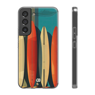 Teal Coast Lineup · Soft Handyhülle für Samsung