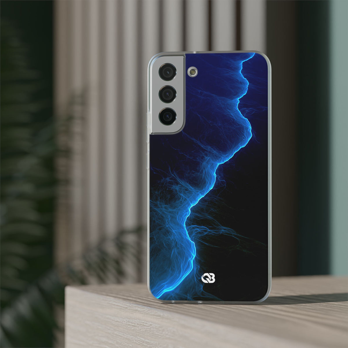 Electric Azure Drift · Lite Phone Case for Samsung · Blue