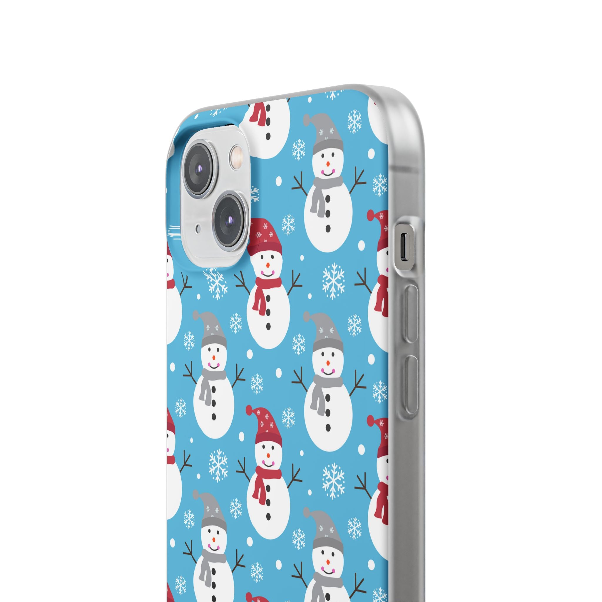 Snowman Parade iPhone 14 Plus Case - Soft