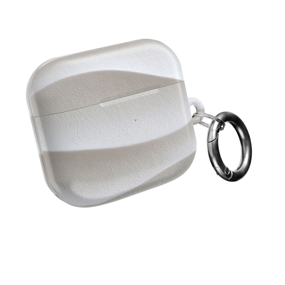 Sculpted Dune Relief · Hard Case for AirPods & AirPods Pro · White