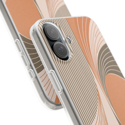 Orange Lite Phone Case for iPhone - Desert Arc Horizon