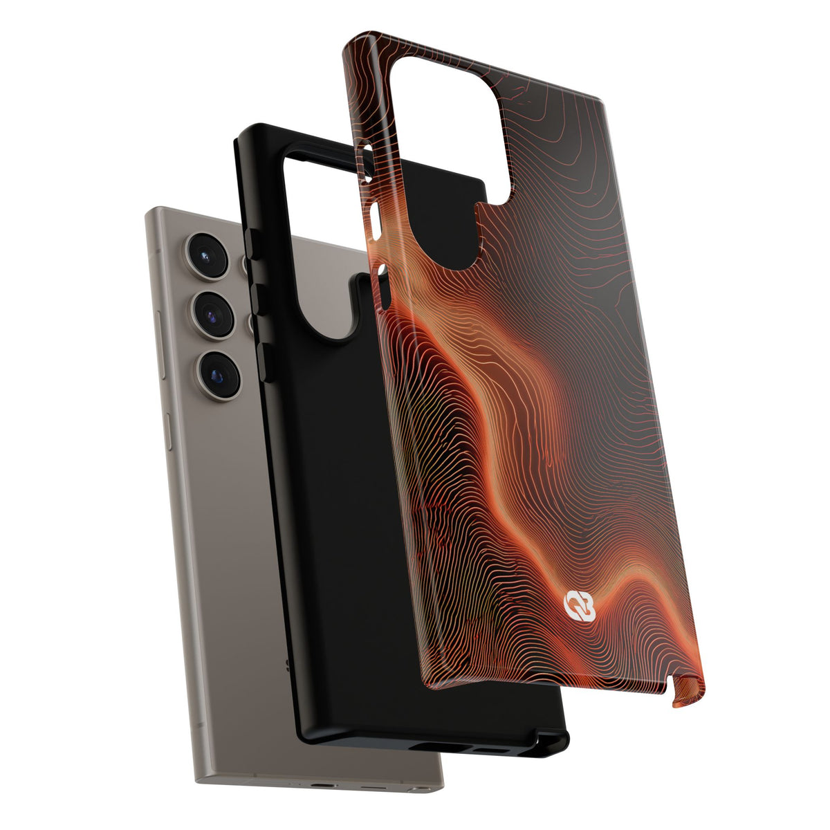 Caldera Ridge · Tough Phone Case for Samsung · Orange