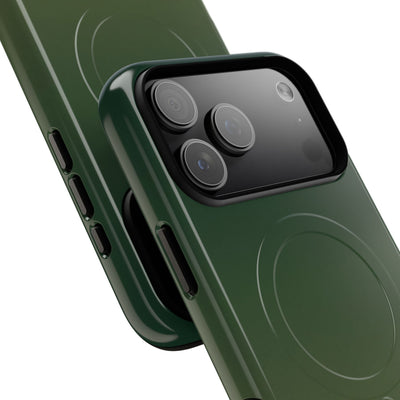 Green Tough 2.0 Magsafe Phone Case for iPhone - Shadow Moss Grain