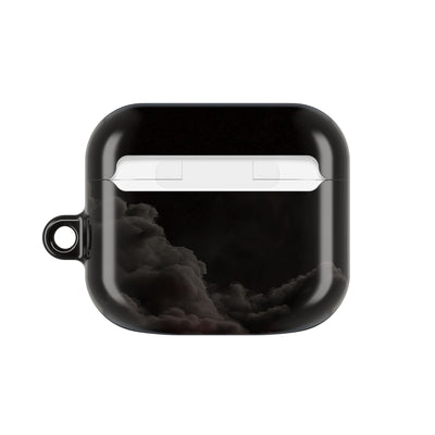 Crimson Fog Void · Hard Case for AirPods & AirPods Pro · Black