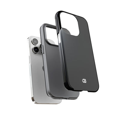 Black Tough Phone Case for iPhone - Obsidian Lunar Arch