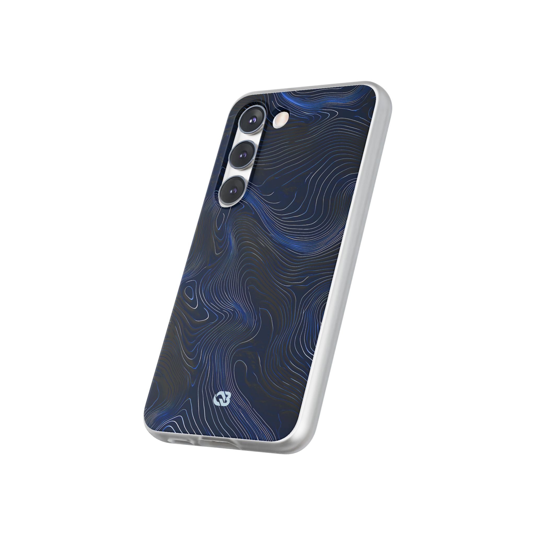 Blue Lite Phone Case for Samsung - Cobalt Contour Ridge