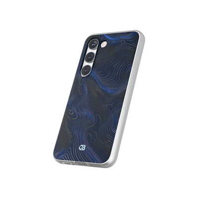 Blue Lite Phone Case for Samsung - Cobalt Contour Ridge