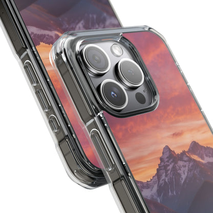 Snowcap Bloom iPhone 15 Pro Case - Impact