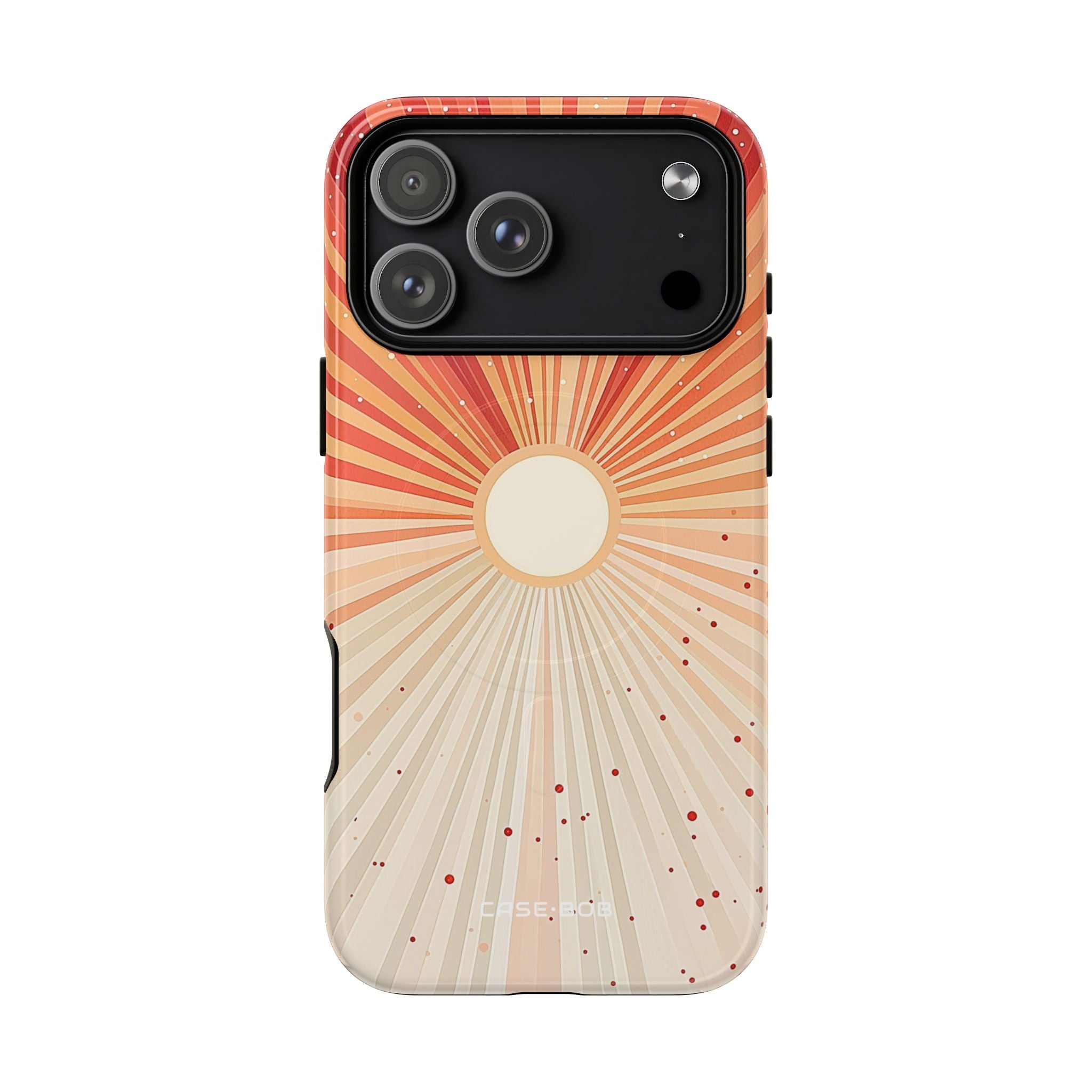 Solar Bloom iPhone 17 Pro Max Case - Tough+ - CASE•BOB