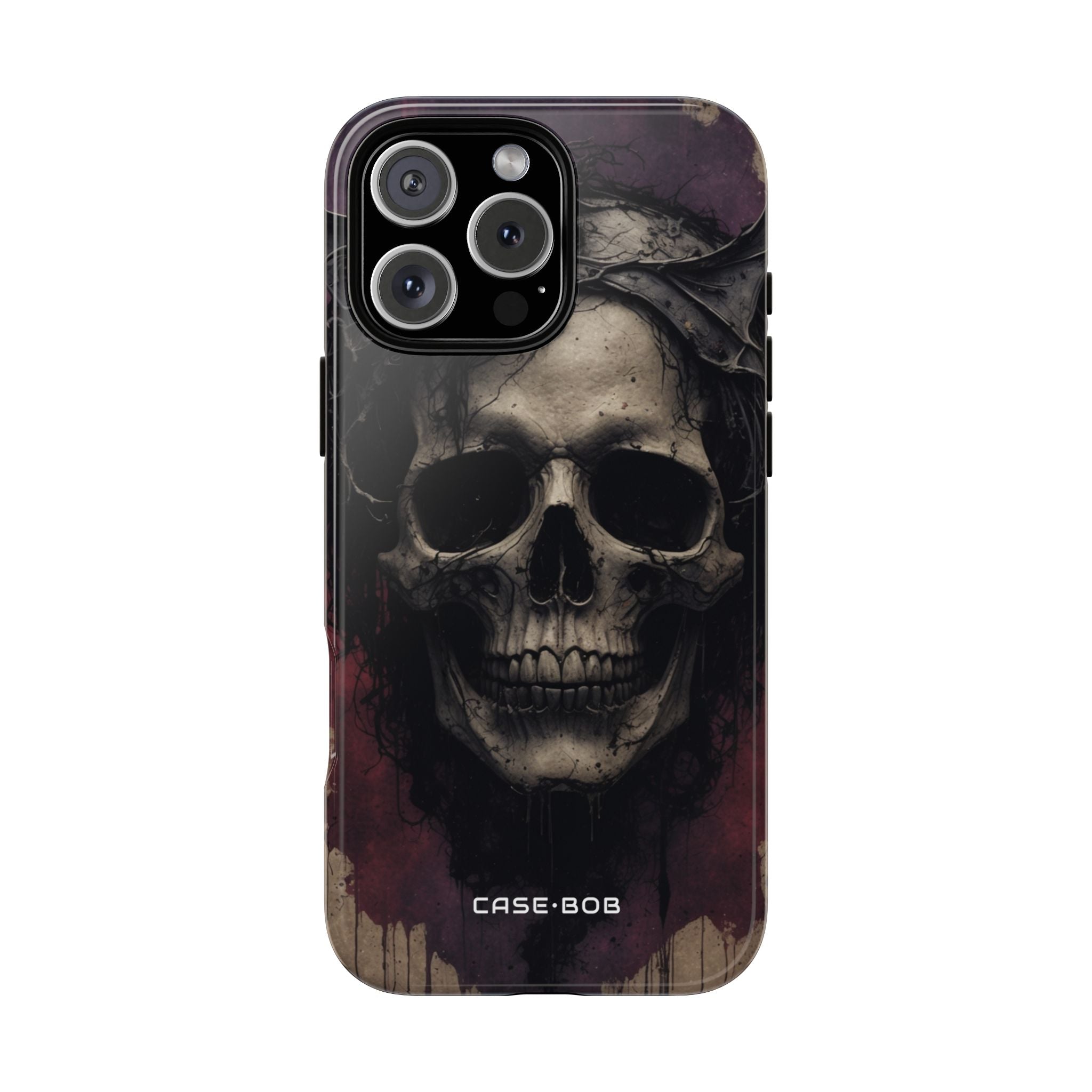 Skull Crown iPhone 16 Pro Max Case - Tough