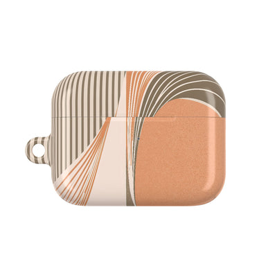 Terracotta Meridian · Hard Case for AirPods & AirPods Pro · Orange