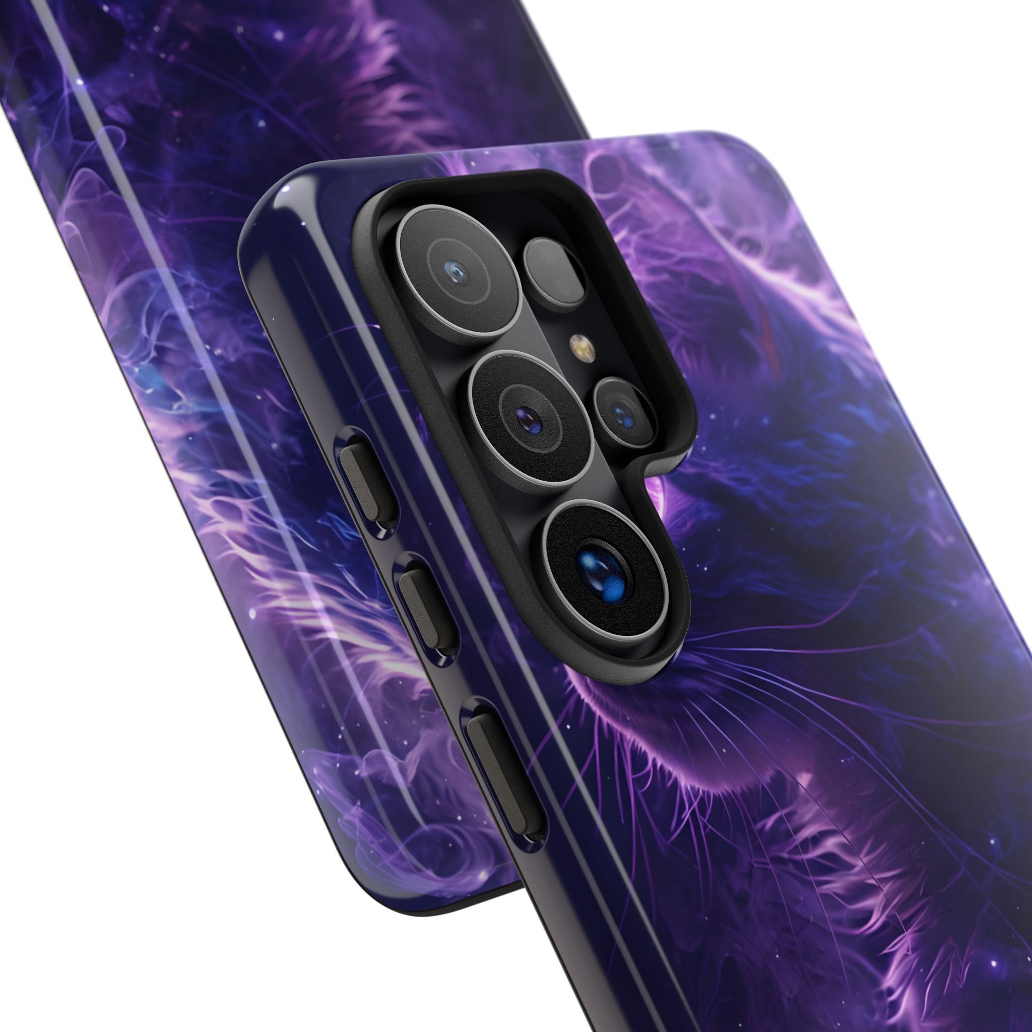 Purple Void Feline · Tough Custodia per Samsung