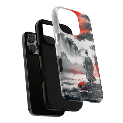 Red Sun Wanderer iPhone 16 Pro Case - Tough
