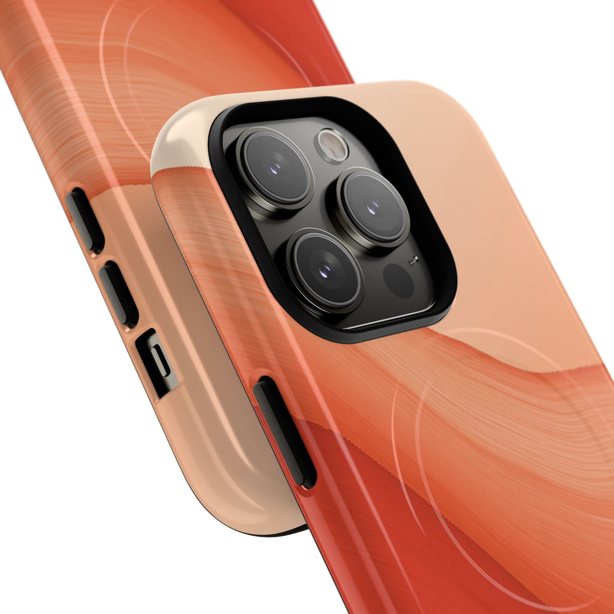 Terracotta Flow · Tough 2.0 Magnetic Phone Case for iPhone · Orange