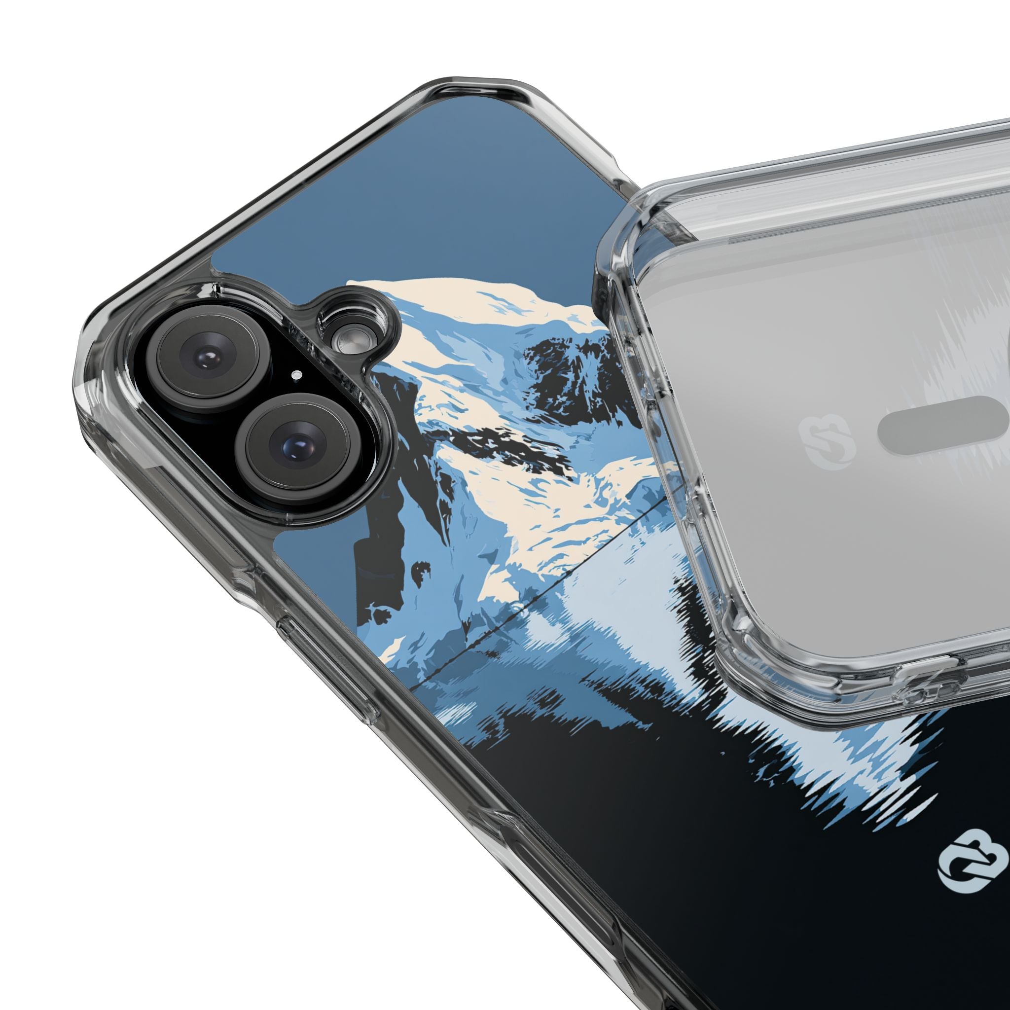 Blue Impact MagSafe Phone Case for iPhone - Arctic Summit Mirror