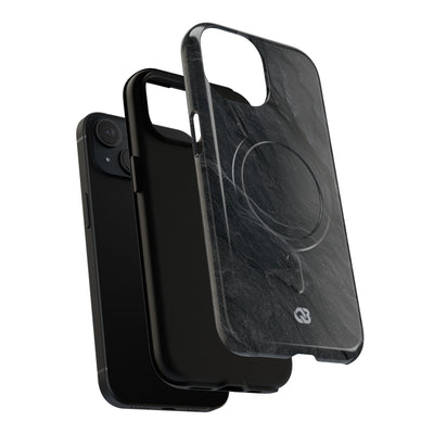 Black Tough 2.0 Magsafe Phone Case for iPhone - Midnight Slate Ridge
