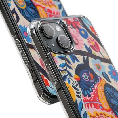 Owl Bloom iPhone 15 Plus Case - Impact