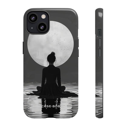 Silhouette Moonlight iPhone 13 Case - Tough