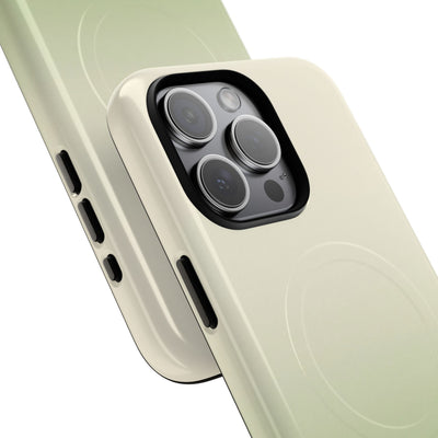 Green Tough 2.0 Magsafe Phone Case for iPhone - Bone Sage Fade