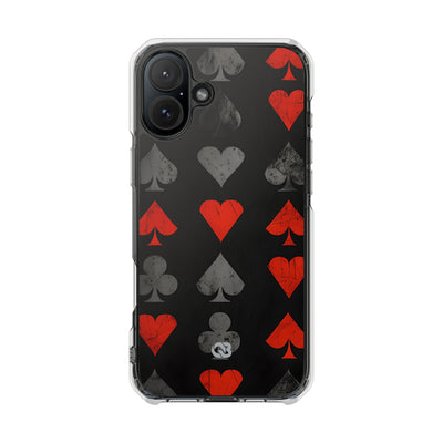 Gritty Suit Repeat · Impact Phone Case for iPhone · Magsafe