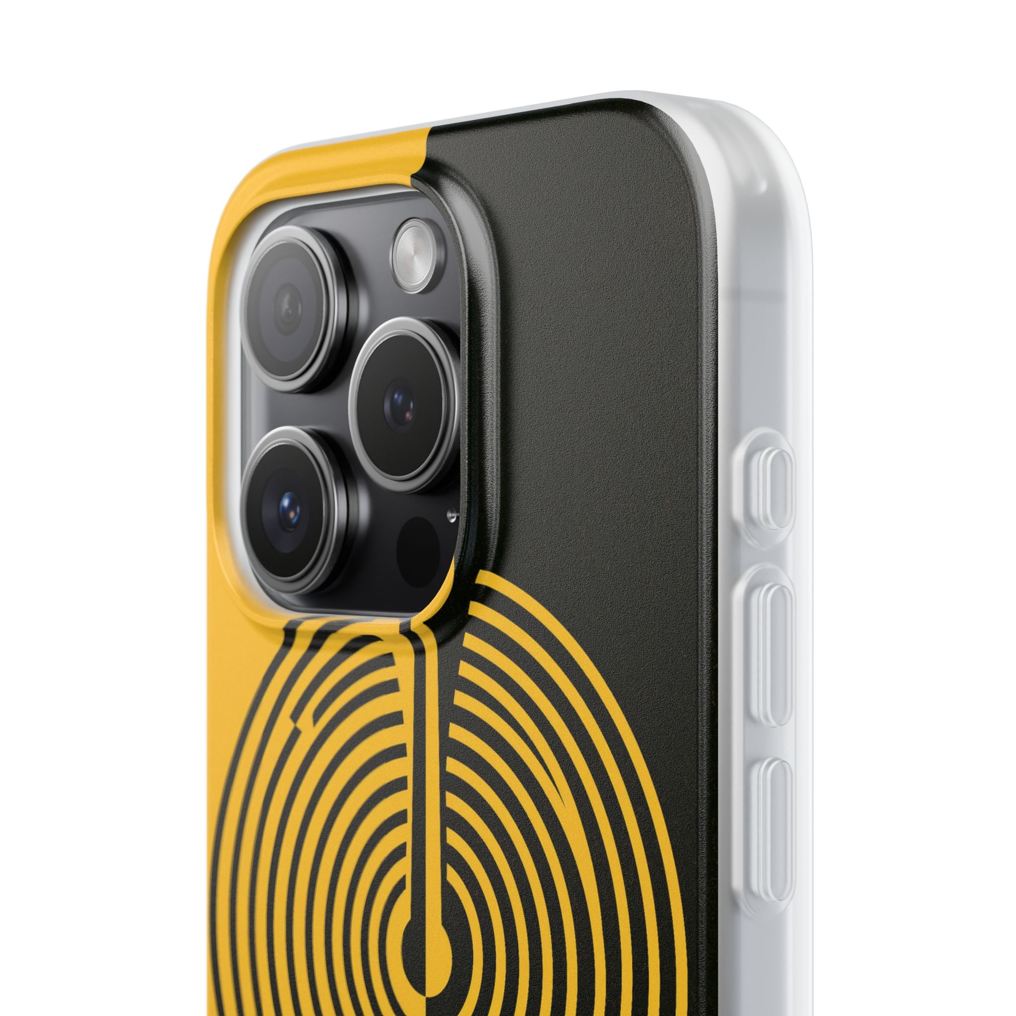 Yellow Lite Phone Case for iPhone - Voltage Sector Pulse