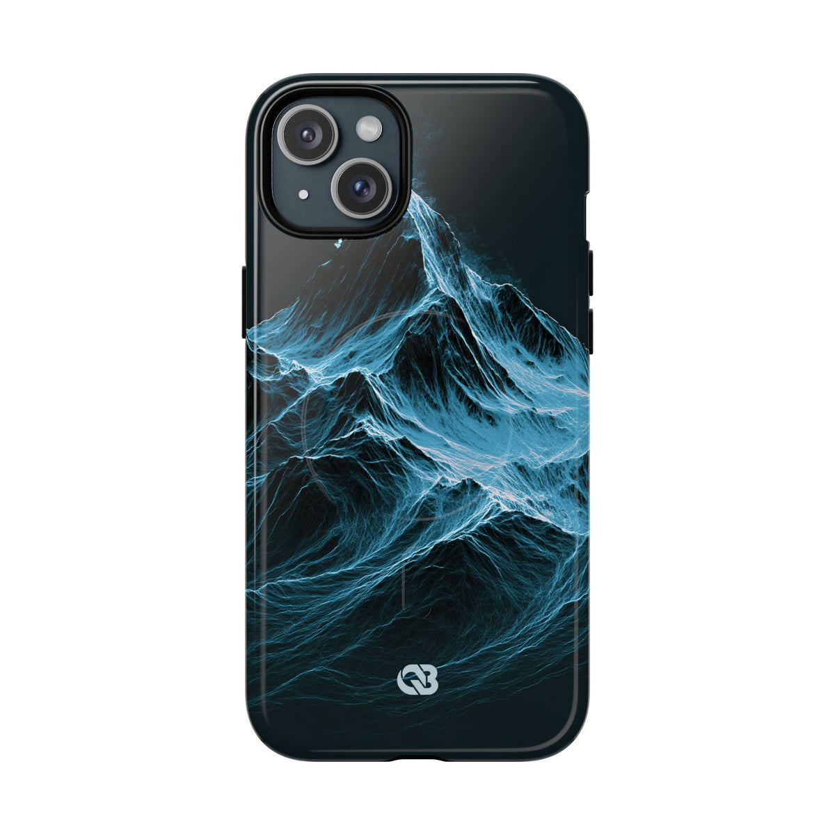 Nordic Frost Peak · Tough 2.0 Magnetic Phone Case for iPhone · Blue