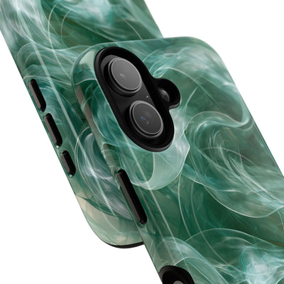 Translucent Aqua Flow · Tough 2.0 Magnetic Phone Case for iPhone · Teal