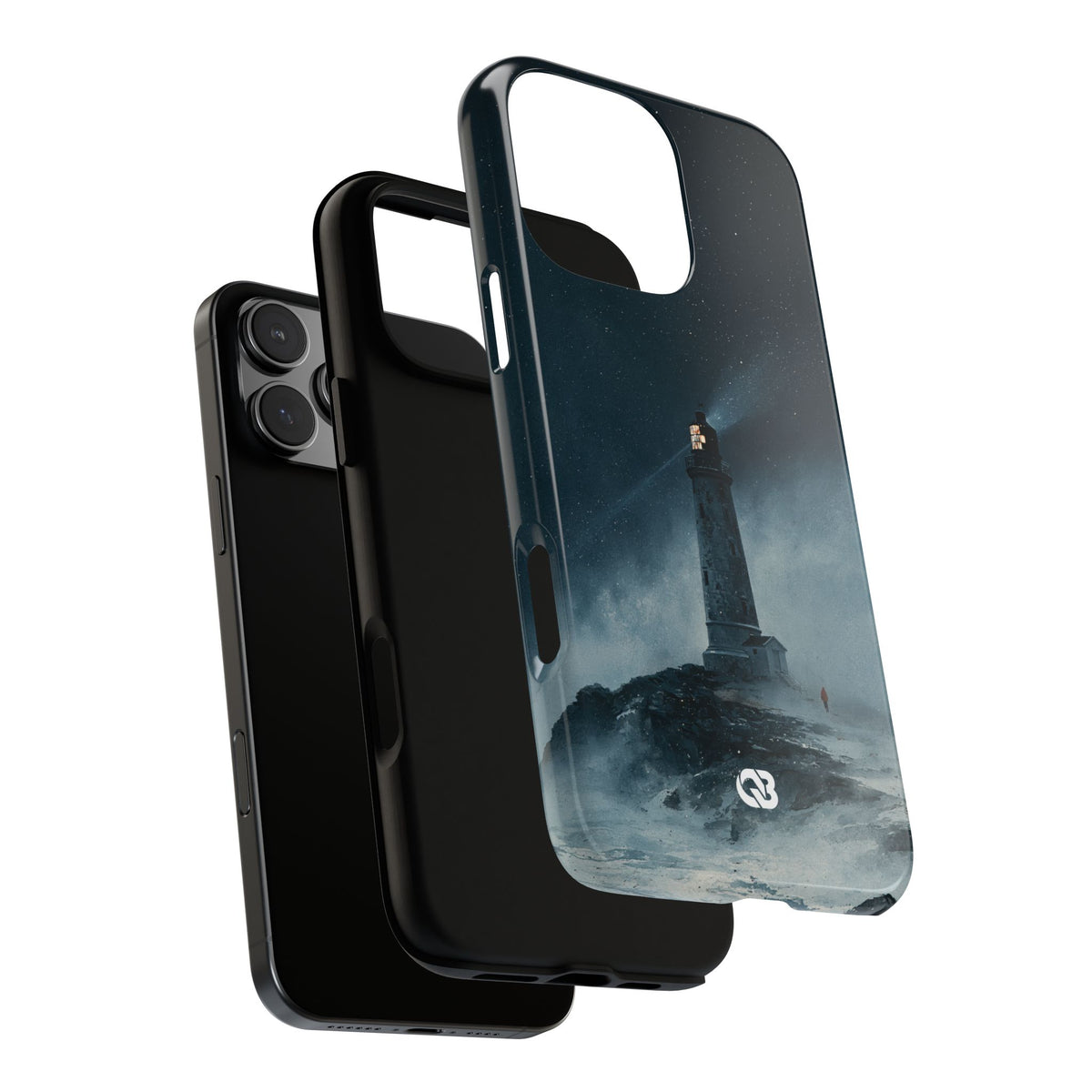 Nordic Coastal Beacon · Tough Phone Case for iPhone · Blue