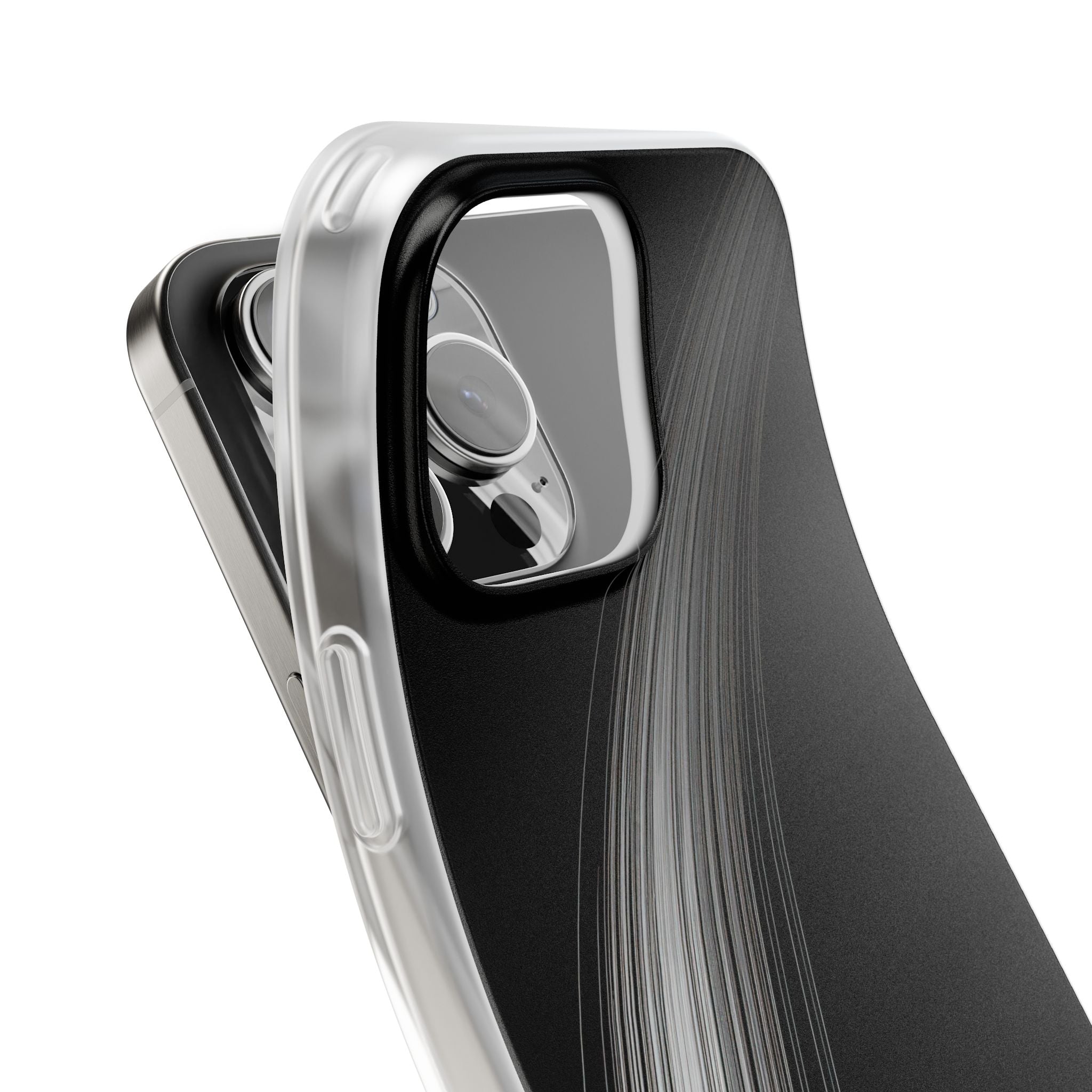 Black Lite Phone Case for iPhone - Linear Velocity Beam