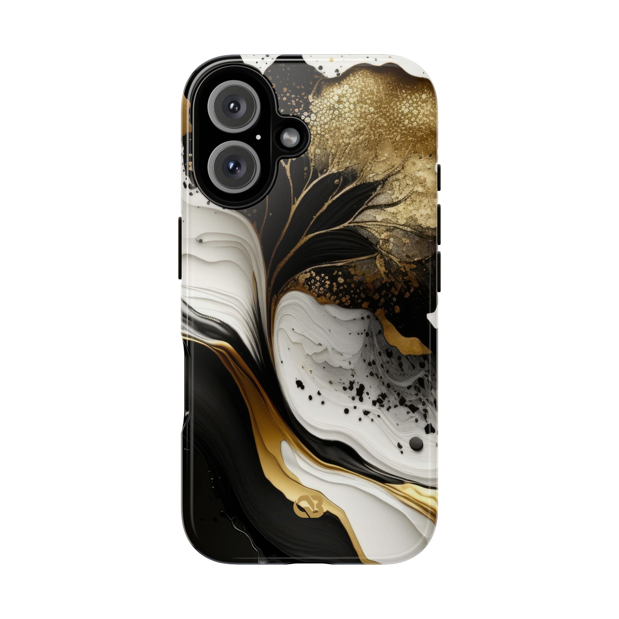 Molten Onyx Gold · Tough Etui na telefon dla iPhone