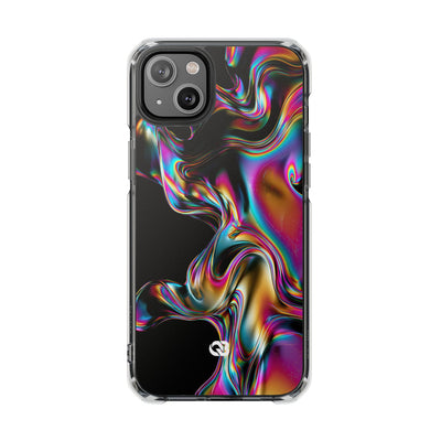 Purple Impact MagSafe Phone Case for iPhone - Liquid Neon Chrome