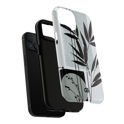 Grey Tough 2.0 Magsafe Phone Case for iPhone - Sage Bamboo Noir