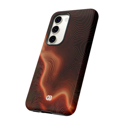 Caldera Ridge · Tough Phone Case for Samsung · Orange