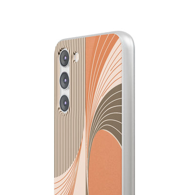 Orange Lite Phone Case for Samsung - Desert Arc Horizon