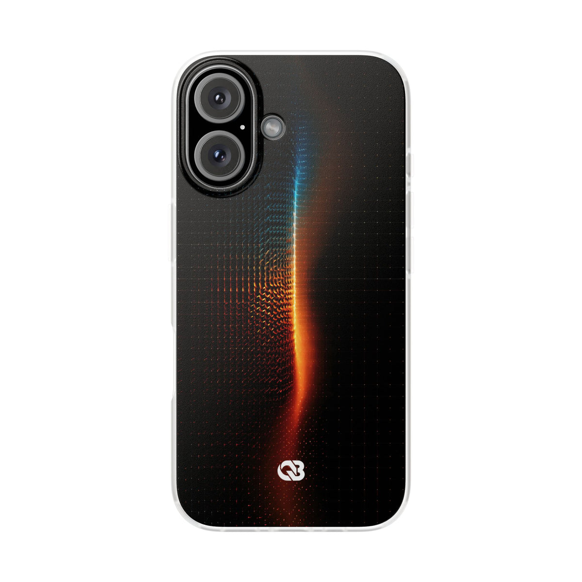 Luminous Refraction Grid · Lite Phone Case for iPhone ·  Black