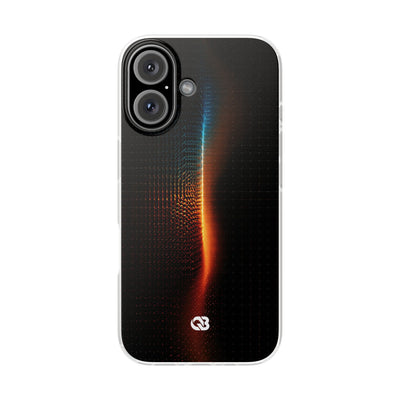 Luminous Refraction Grid · Lite Phone Case for iPhone ·  Black